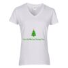 Heavy Cotton Women's V-Neck T-Shirt Thumbnail